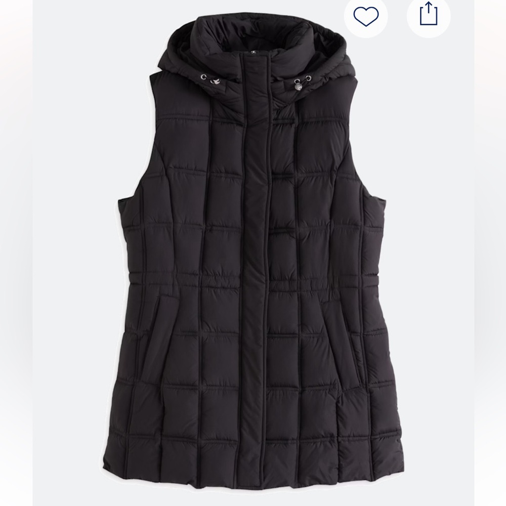 Bernardo Black Puffer Vest - Picture 2 of 3